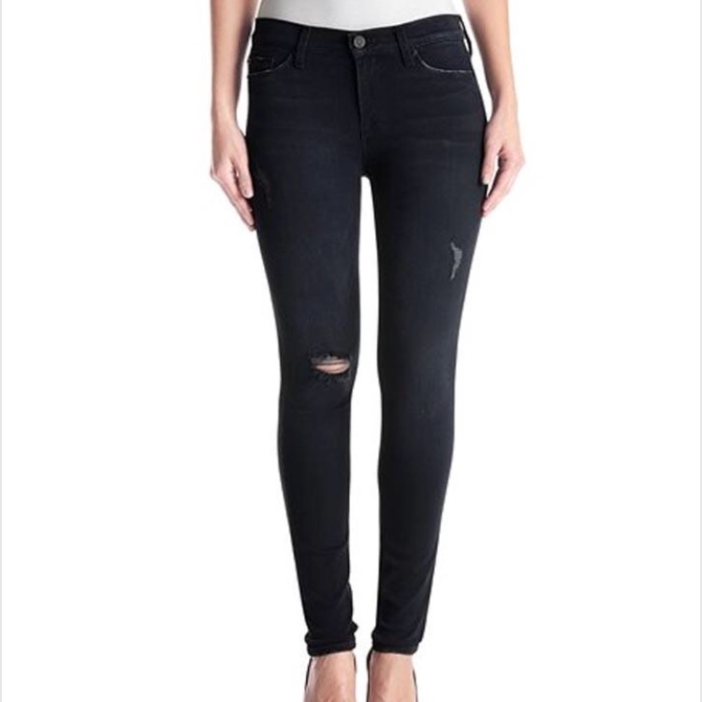 Hudson Nico midrise super skinny jeans